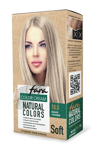 FARA Краска для волос Natural Colors Soft, 355 - Белое солнце